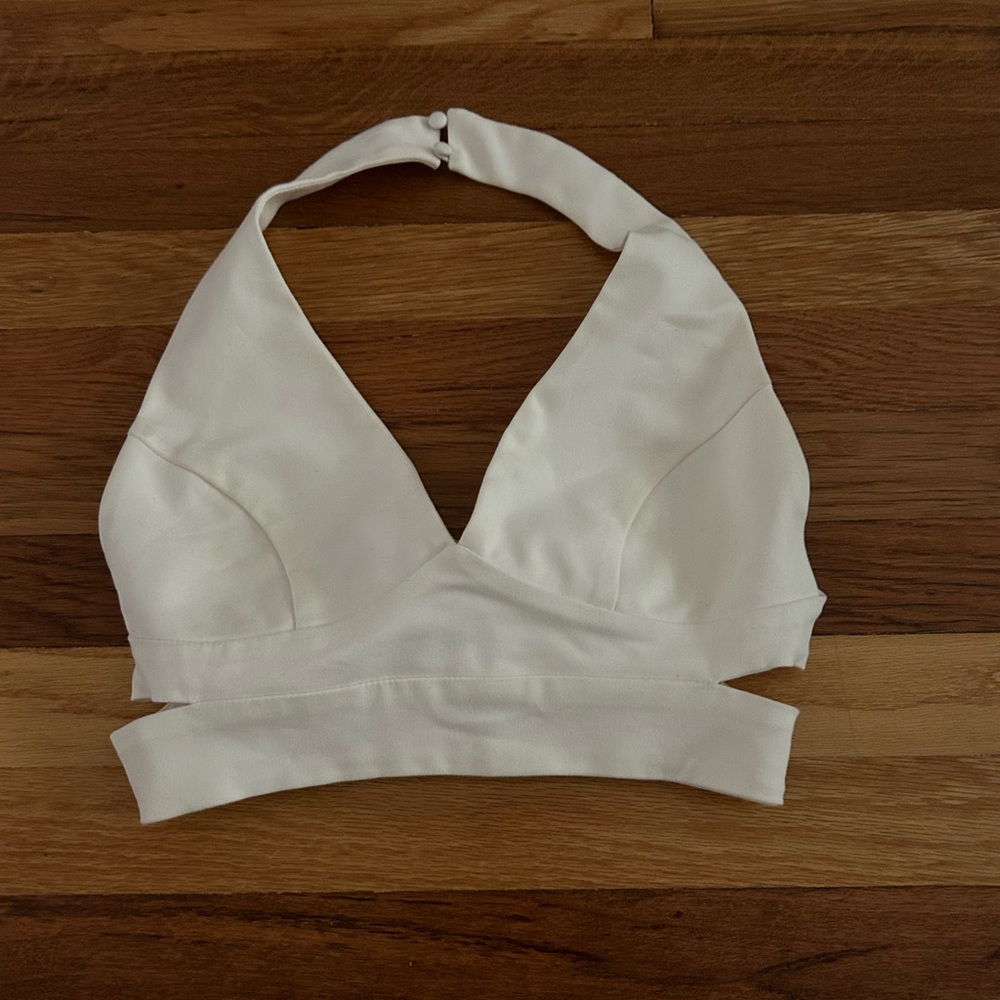 Halter crop top